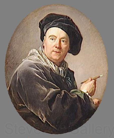 Louis Michel van Loo Portrait of Carle van Loo Germany oil painting art